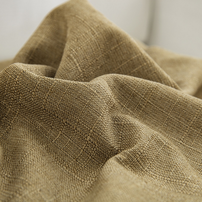 91家纺网 家纺一手货源 找家纺 雅晨枕芯 2025新款现代简约竹节麻抱枕居家靠垫抱枕套 深卡其