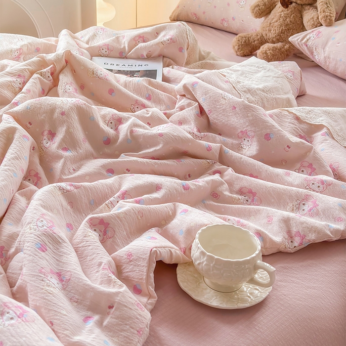 91家纺网 家纺一手货源 找家纺 （总）一霖家纺 2025新款A类云感双层纱夏被夏凉被空调被