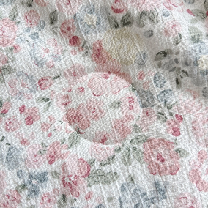 91家纺网 家纺一手货源 找家纺 一霖家纺 2025新款A类云感双层纱夏被夏凉被空调被 兔兔花海