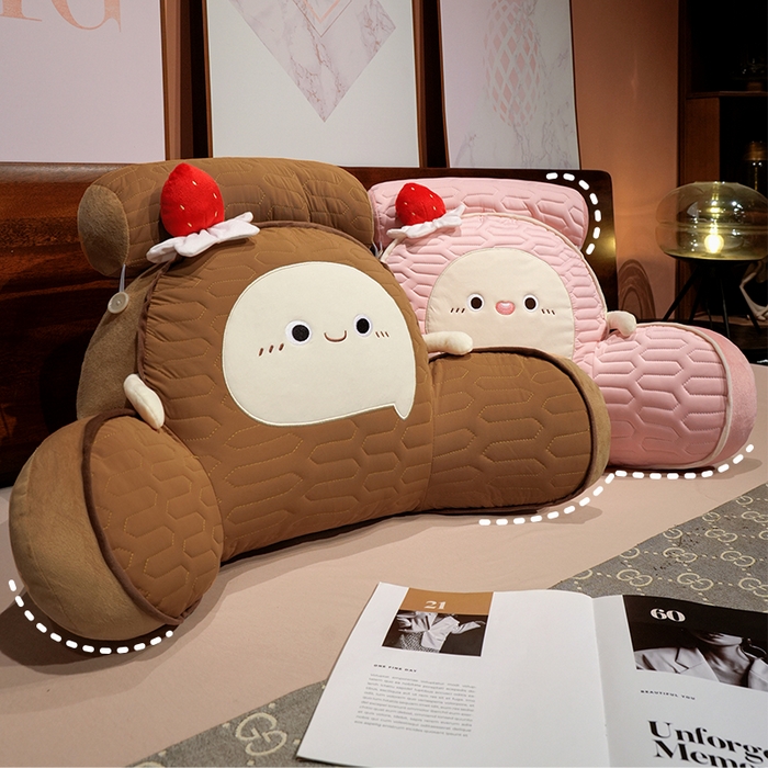 （总）仟亿莱 2025新款瑞士卷蛋糕乳胶拥抱式腰靠