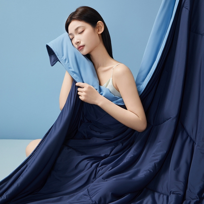 91家纺网 家纺一手货源 找家纺 （总）样样红被业 2025新款某朵同款深睡双感夏凉被空调被