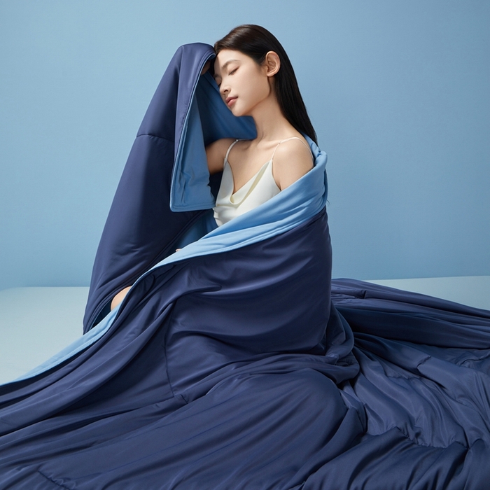 91家纺网 家纺一手货源 找家纺 （总）样样红被业 2025新款某朵同款深睡双感夏凉被空调被