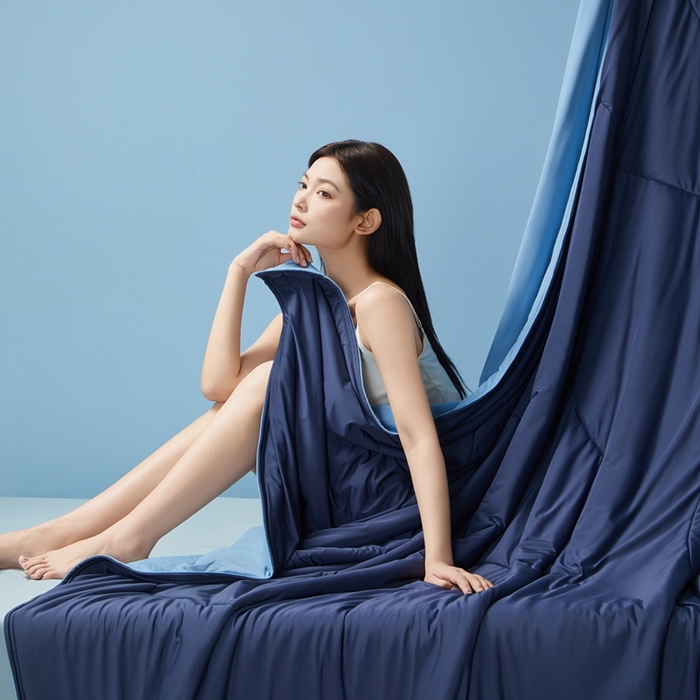 91家纺网 家纺一手货源 找家纺 （总）样样红被业 2025新款某朵同款深睡双感夏凉被空调被