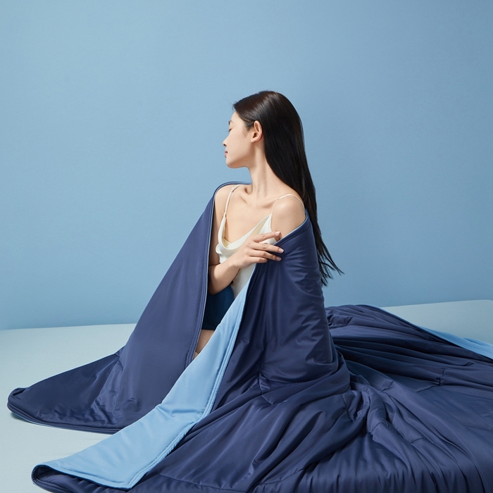 91家纺网 家纺一手货源 找家纺 （总）样样红被业 2025新款某朵同款深睡双感夏凉被空调被