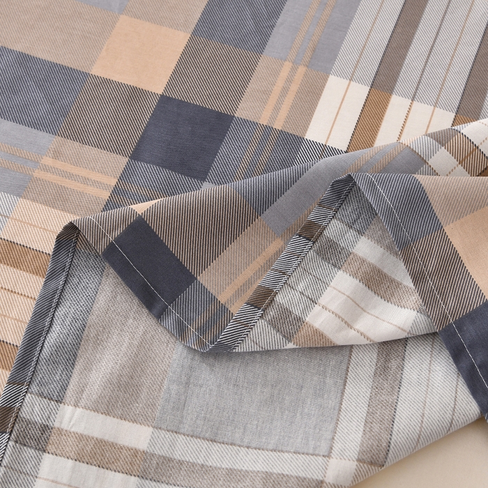 91家纺网 家纺一手货源 找家纺 宇彬家纺 2025直播新款13070全棉纯棉印花双人单床单枕套三件套喷气小清新简约学生被单