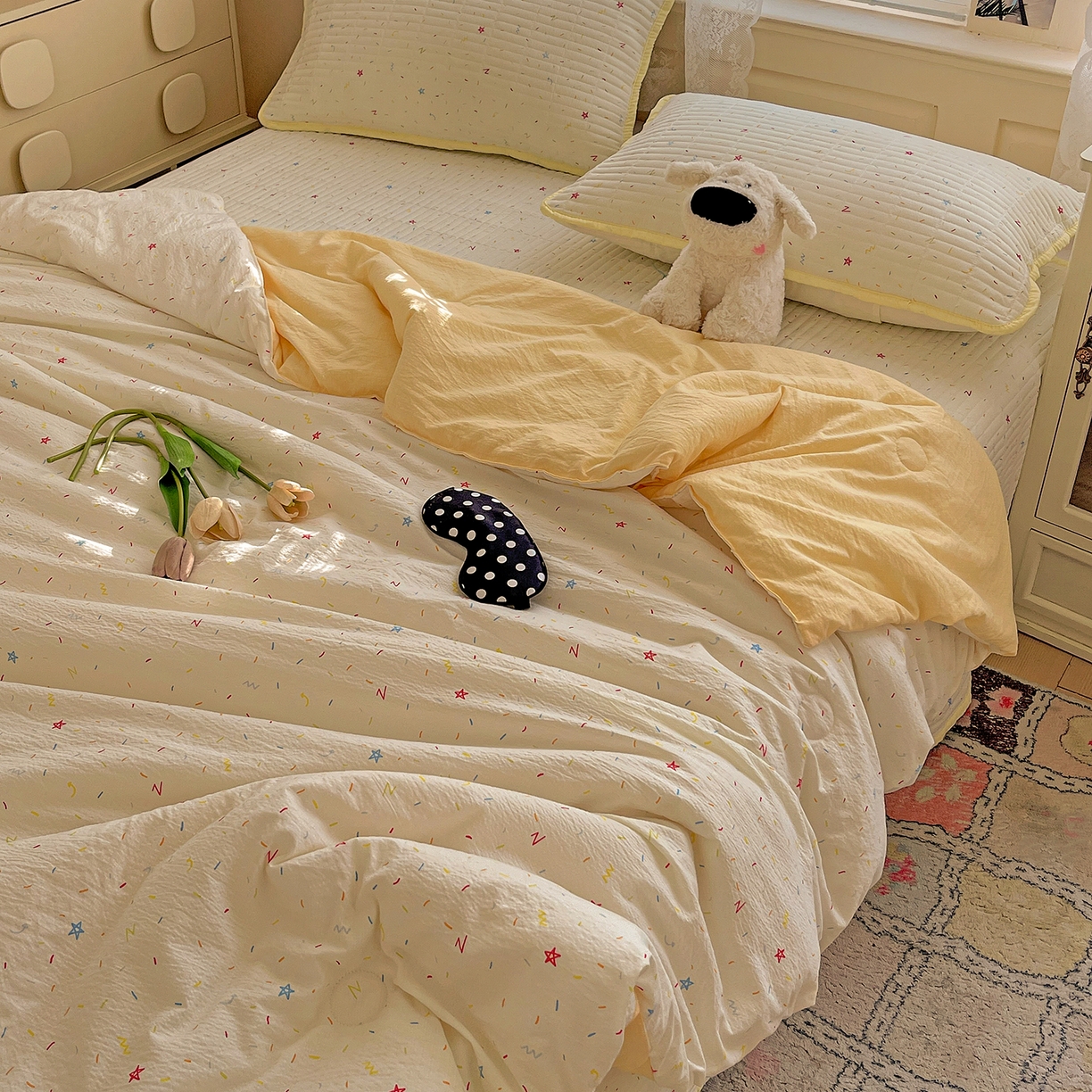 91家纺网 家纺一手货源 找家纺 （总）繁花家居 2025新款超爆款床盖款夏被夏凉被空调被四件套