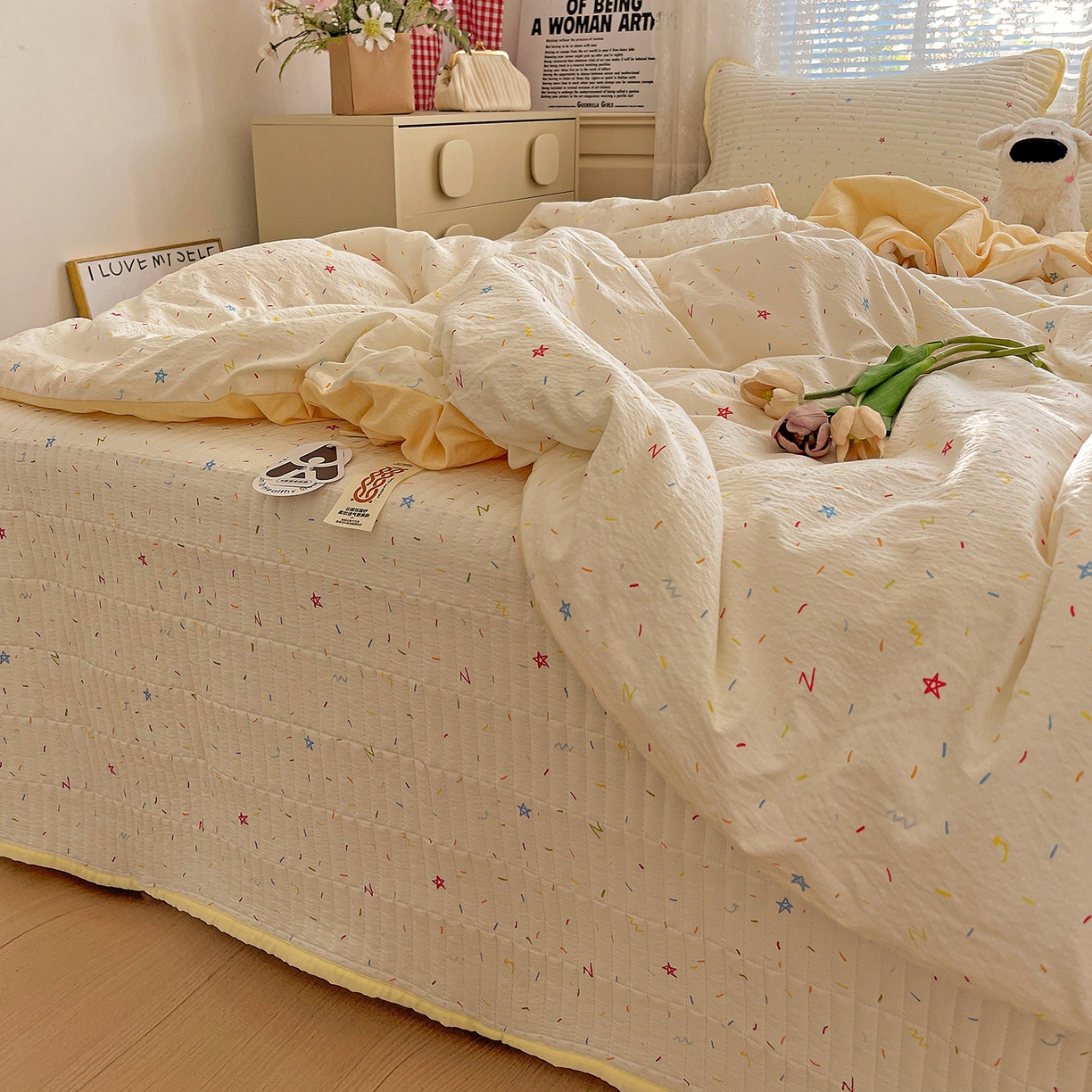 91家纺网 家纺一手货源 找家纺 （总）繁花家居 2025新款超爆款床盖款夏被夏凉被空调被四件套