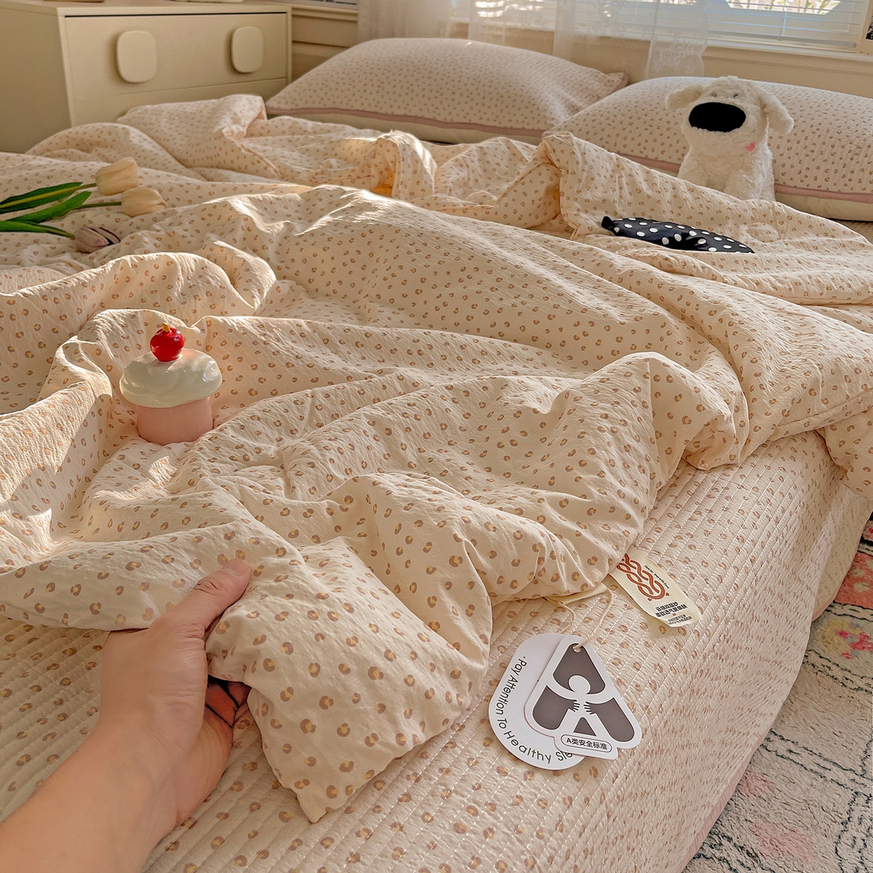 91家纺网 家纺一手货源 找家纺 （总）繁花家居 2025新款超爆款床盖款夏被夏凉被空调被四件套