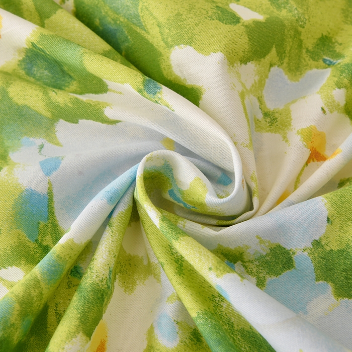 91家纺网 家纺一手货源 找家纺 宇彬家纺 2025直播新款13372全棉纯棉印花双人单床单枕套三件套喷气小清新简约学生被单