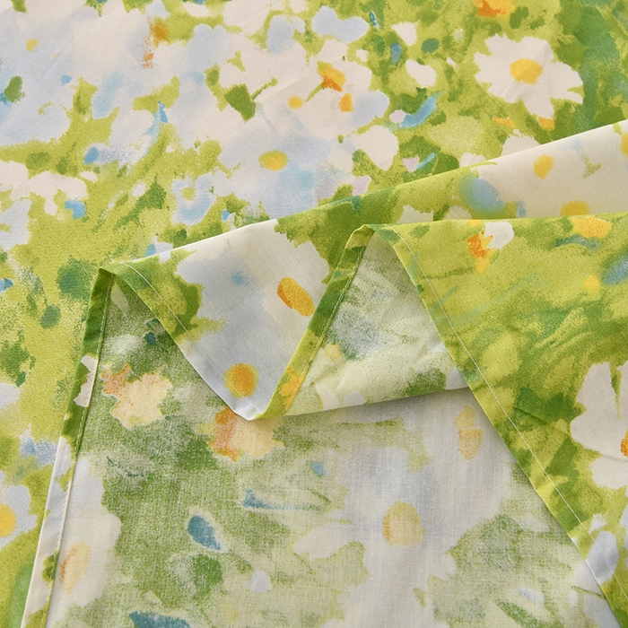 91家纺网 家纺一手货源 找家纺 宇彬家纺 2025直播新款13372全棉纯棉印花双人单床单枕套三件套喷气小清新简约学生被单