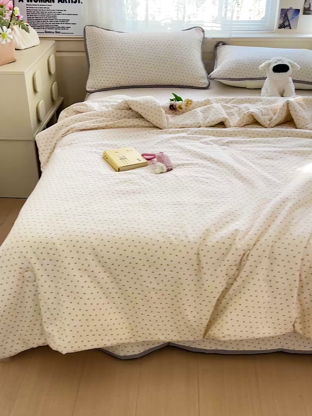 91家纺网 家纺一手货源 找家纺 繁花家居 2025新款超爆款床盖款夏被夏凉被空调被四件套 床盖款-蝴蝶可可