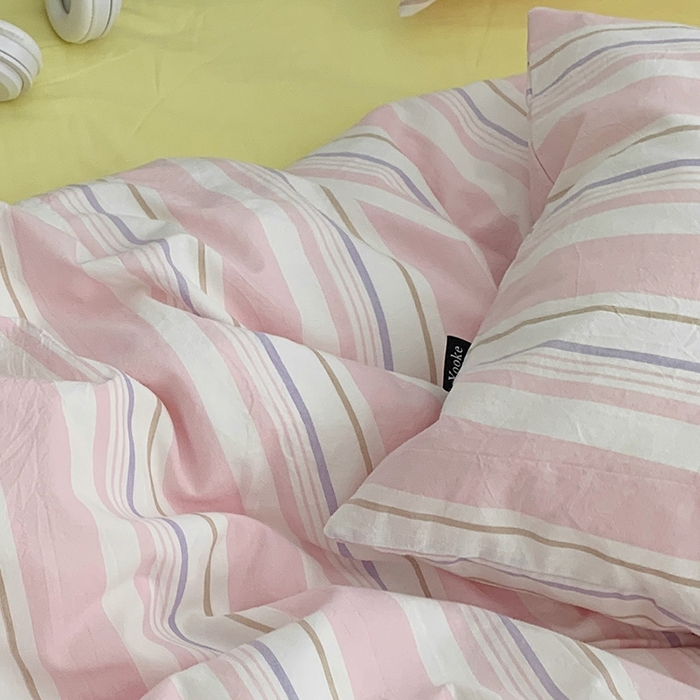 91家纺网 家纺一手货源 找家纺 （总）柚可家居 2024秋季新款全棉色织水洗棉