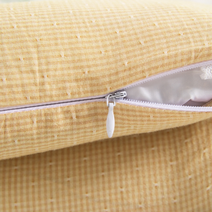 91家纺网 家纺一手货源 找家纺 织布人 2025春夏新款荞麦枕全棉纯棉牵引组合枕反弓拉伸颈椎枕头可拆卸两用枕芯单枕芯 菱形牵引组合枕-咖色【大号】