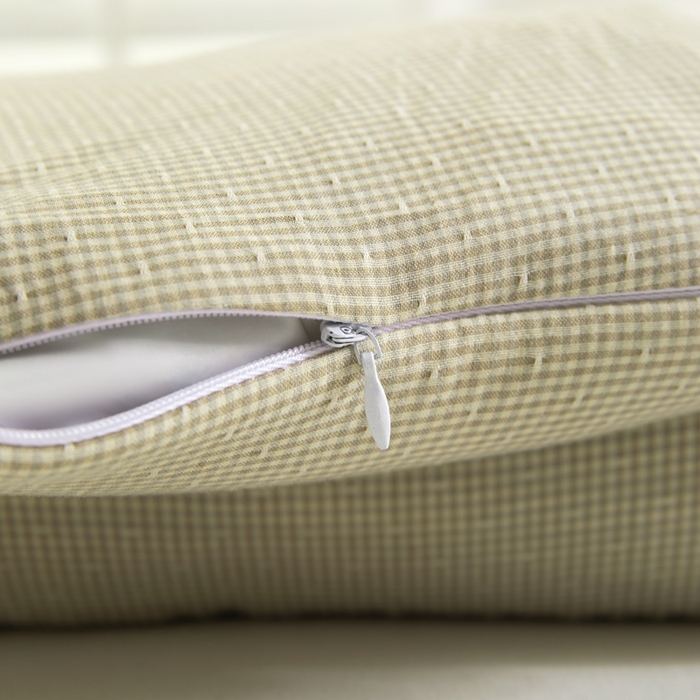 91家纺网 家纺一手货源 找家纺 织布人 2025春夏新款荞麦枕全棉纯棉牵引组合枕反弓拉伸颈椎枕头可拆卸两用枕芯单枕芯 菱形牵引组合枕-浅蓝【大号】 