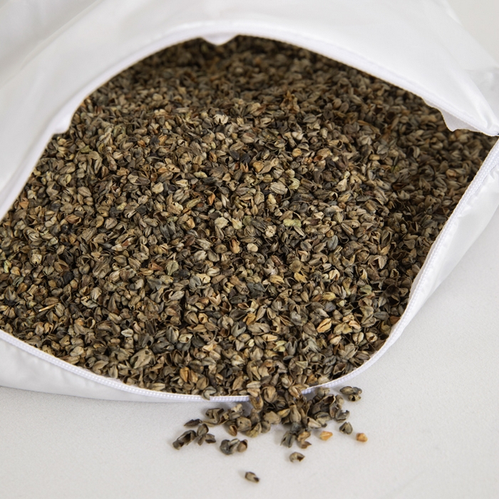 91家纺网 家纺一手货源 找家纺 织布人 2025春夏新款荞麦枕全棉纯棉牵引组合枕反弓拉伸颈椎枕头可拆卸两用枕芯单枕芯 菱形牵引组合枕-浅蓝【大号】 