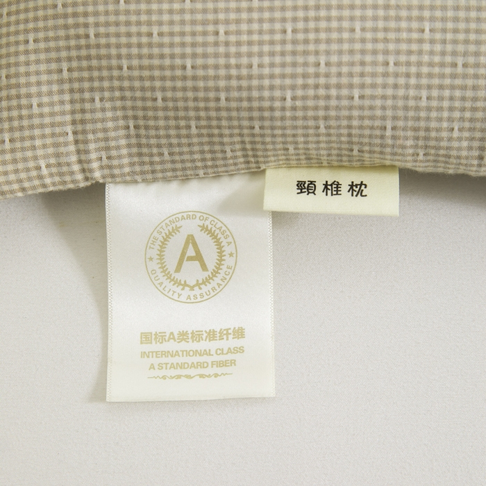 91家纺网 家纺一手货源 找家纺 织布人 2025春夏新款荞麦枕全棉纯棉牵引组合枕反弓拉伸颈椎枕头可拆卸两用枕芯单枕芯 菱形牵引组合枕-浅蓝【大号】 