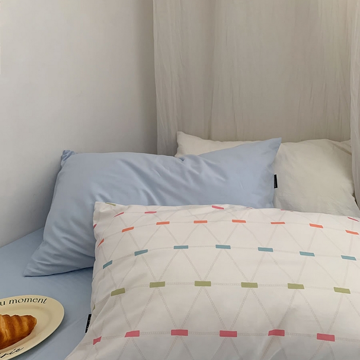 91家纺网 家纺一手货源 找家纺 （总）柚可家居 2024秋季新款全棉纯棉单枕套11