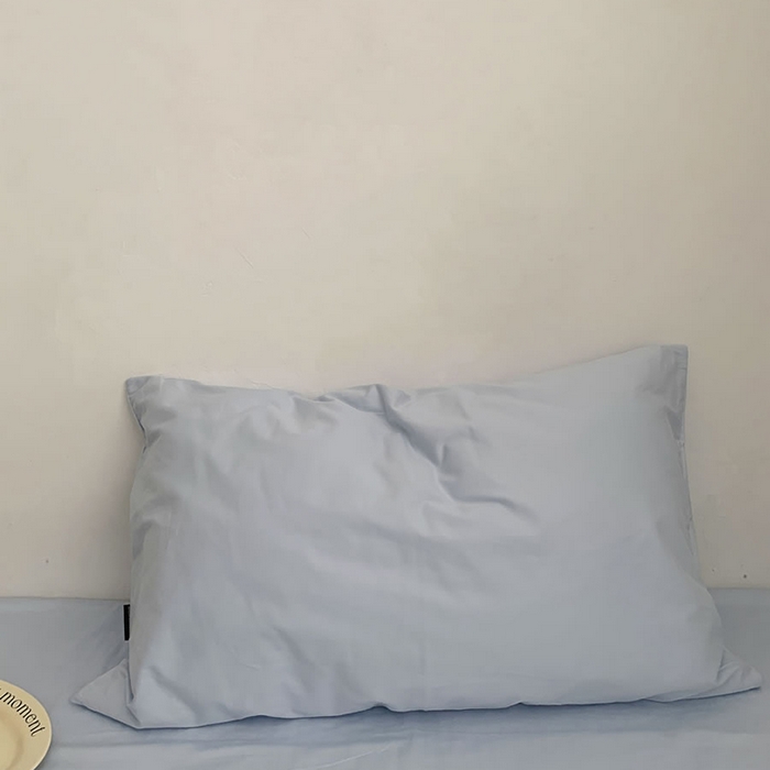 91家纺网 家纺一手货源 找家纺 柚可家居 2024秋季新款全棉纯棉单枕套11 天兰单枕套