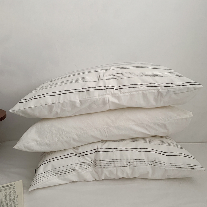 91家纺网 家纺一手货源 找家纺 柚可家居 2024秋季新款全棉纯棉单枕套11 布鲁斯单枕套