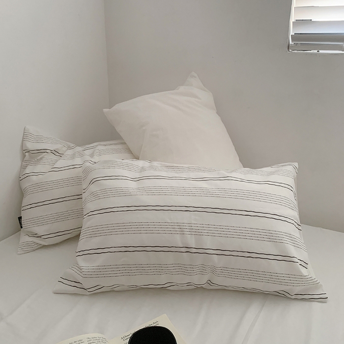 91家纺网 家纺一手货源 找家纺 柚可家居 2024秋季新款全棉纯棉单枕套11 布鲁斯单枕套