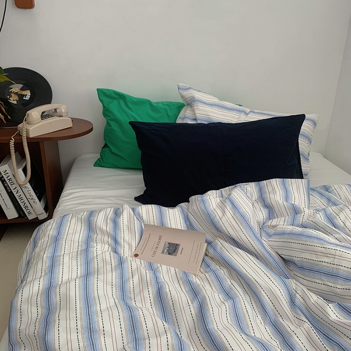 91家纺网 家纺一手货源 找家纺 柚可家居 2024秋季新款全棉纯棉单枕套11 声语单枕套