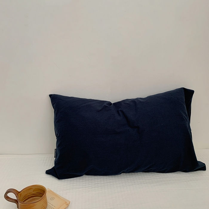 91家纺网 家纺一手货源 找家纺 （总）柚可家居 2024新款纯棉40支色织纯色印花单枕套7