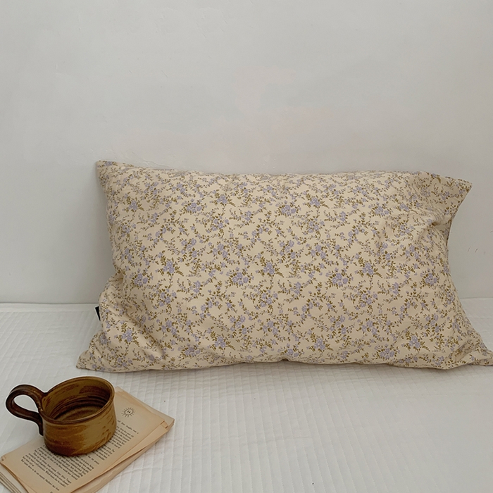 柚可家居 2024新款纯棉40支色织纯色印花单枕套7 秋意浓