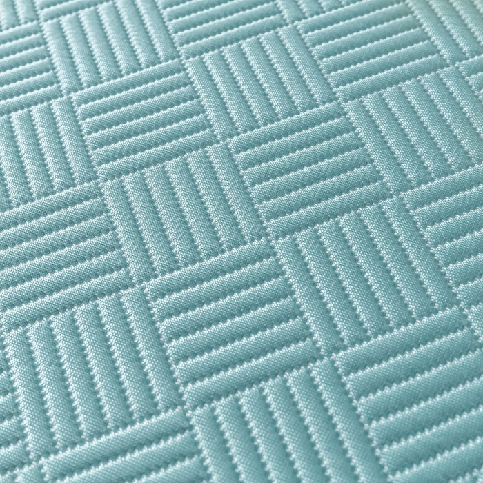 91家纺网 家纺一手货源 找家纺 （总）欧邦 2025新款雅阁系列提花冰豆豆床笠款夏被四件套