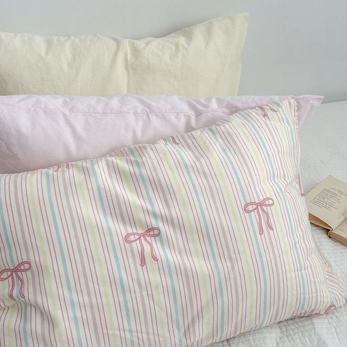 91家纺网 家纺一手货源 找家纺 柚可家居 2024新款纯棉40支色织纯色印花单枕套5 藏蓝