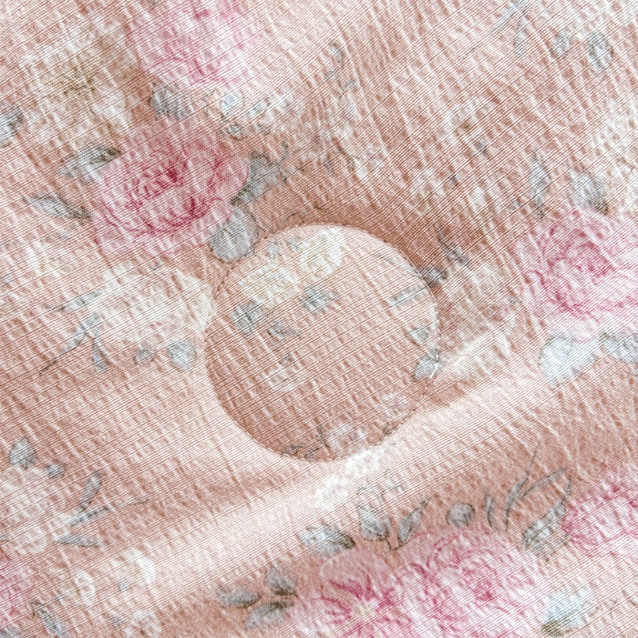 91家纺网 家纺一手货源 找家纺 Mata蔓塔家 2025新款春夏季蕾丝包边夏被三件套四件套 遇见春