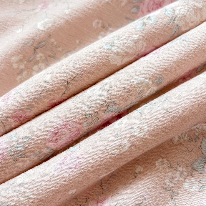 91家纺网 家纺一手货源 找家纺 Mata蔓塔家 2025新款春夏季蕾丝包边夏被三件套四件套 遇见春