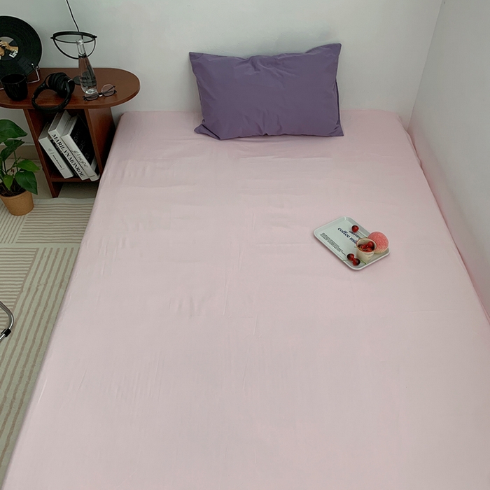 91家纺网 家纺一手货源 找家纺 （总）柚可家居 2024新款40支斜纹133*72单床笠单床单