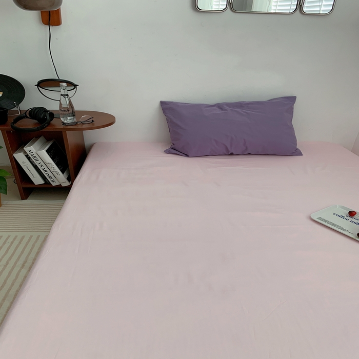 91家纺网 家纺一手货源 找家纺 （总）柚可家居 2024新款40支斜纹133*72单床笠单床单