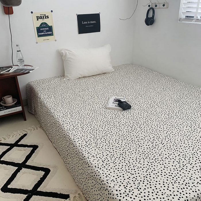 91家纺网 家纺一手货源 找家纺 （总）柚可家居 2024新款40支斜纹133*72纯棉斜纹印花单床单床笠2