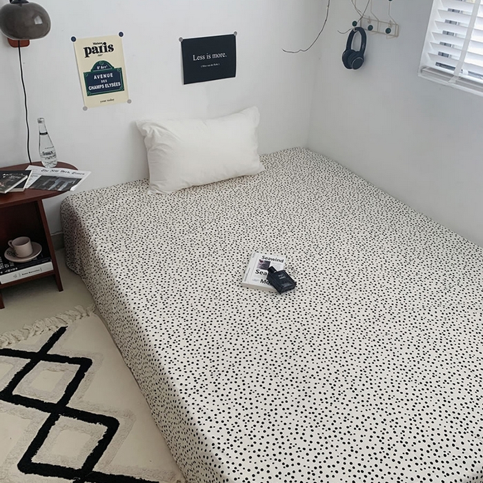 91家纺网 家纺一手货源 找家纺 （总）柚可家居 2024新款40支斜纹133*72纯棉斜纹印花单床单床笠2