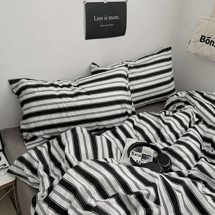 91家纺网 家纺一手货源 找家纺 （总）柚可家居 2024秋季新款40支全棉斜纹四件套-小漫春