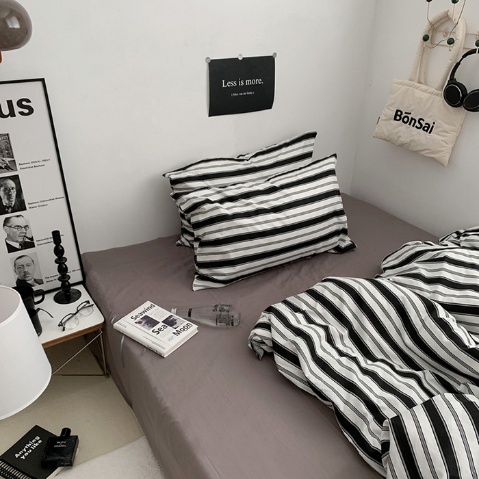 91家纺网 家纺一手货源 找家纺 （总）柚可家居 2024秋季新款40支全棉斜纹四件套-小漫春