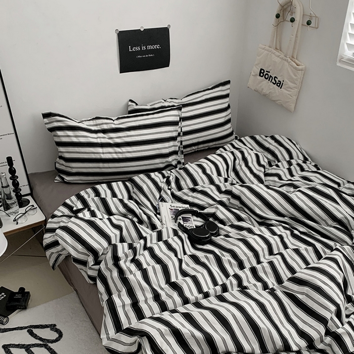 91家纺网 家纺一手货源 找家纺 （总）柚可家居 2024秋季新款40支全棉斜纹四件套-小漫春