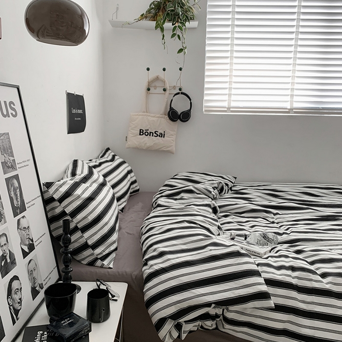 91家纺网 家纺一手货源 找家纺 柚可家居 2024秋季新款40支全棉斜纹四件套-小漫春 爱乐之城