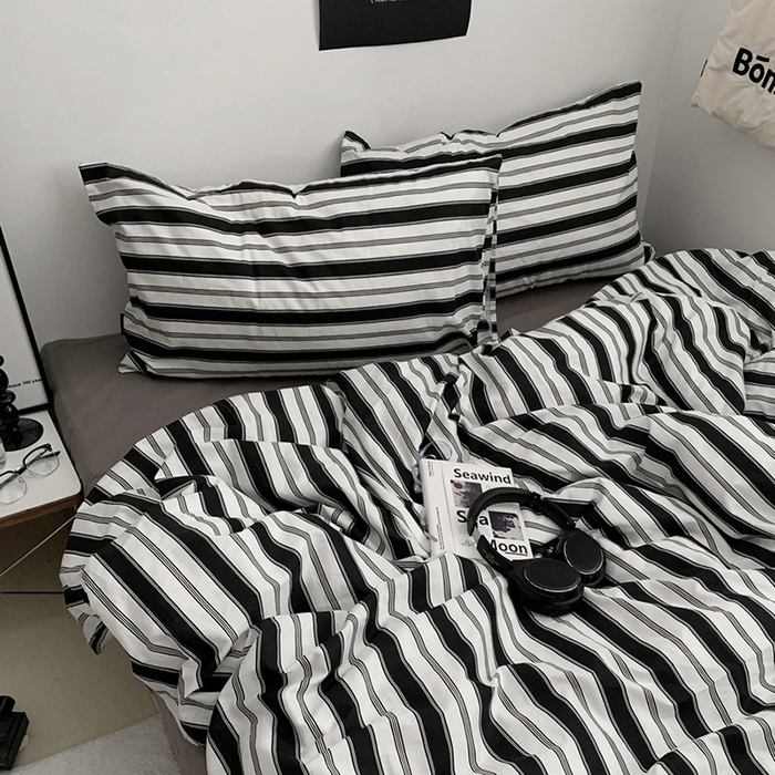 91家纺网 家纺一手货源 找家纺 柚可家居 2024秋季新款40支全棉斜纹四件套-小漫春 爱乐之城