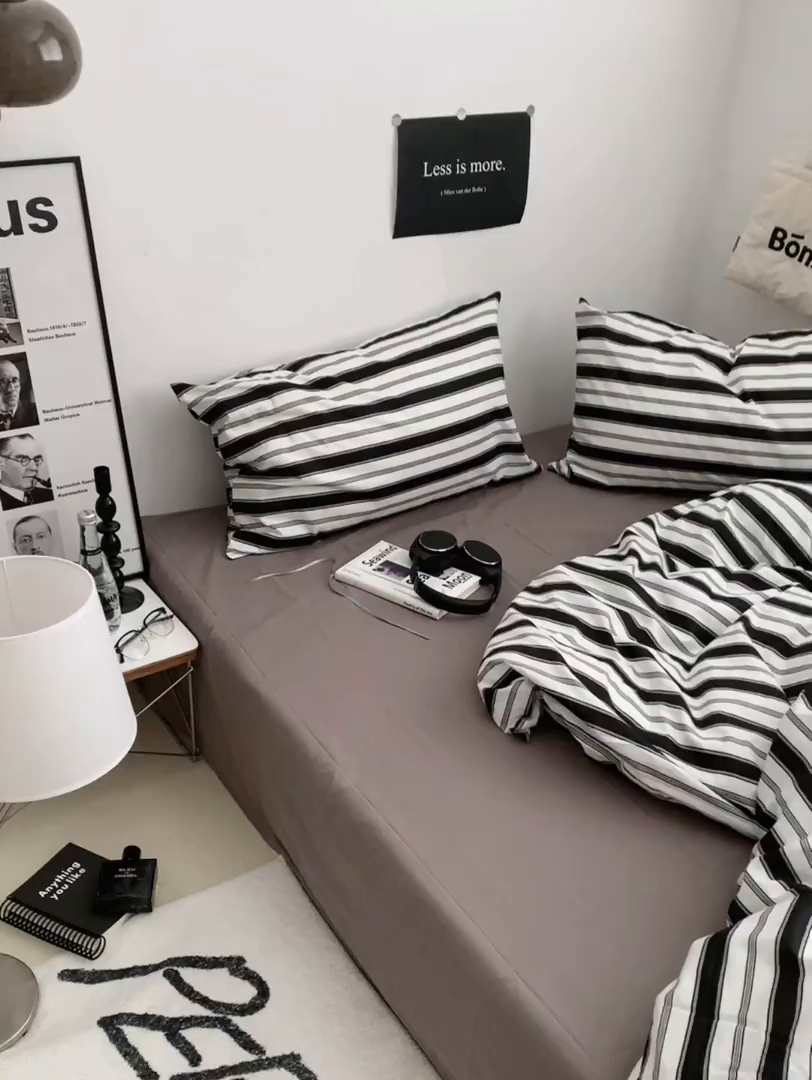 91家纺网 家纺一手货源 找家纺 柚可家居 2024秋季新款40支全棉斜纹四件套-小漫春 爱乐之城