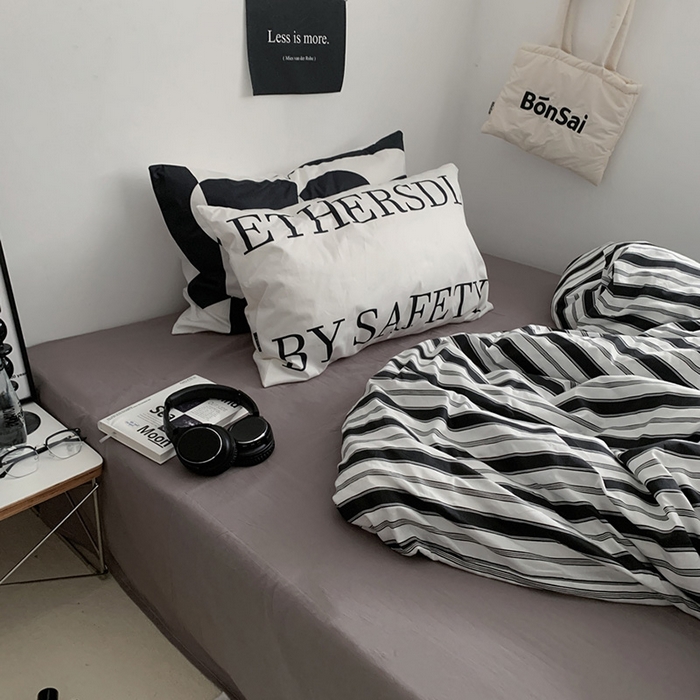 91家纺网 家纺一手货源 找家纺 柚可家居 2024秋季新款40支全棉斜纹四件套-小漫春 第五元素