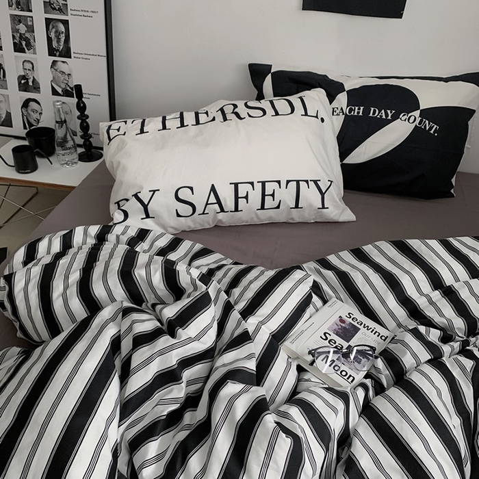 91家纺网 家纺一手货源 找家纺 柚可家居 2024秋季新款40支全棉斜纹四件套-小漫春 第五元素