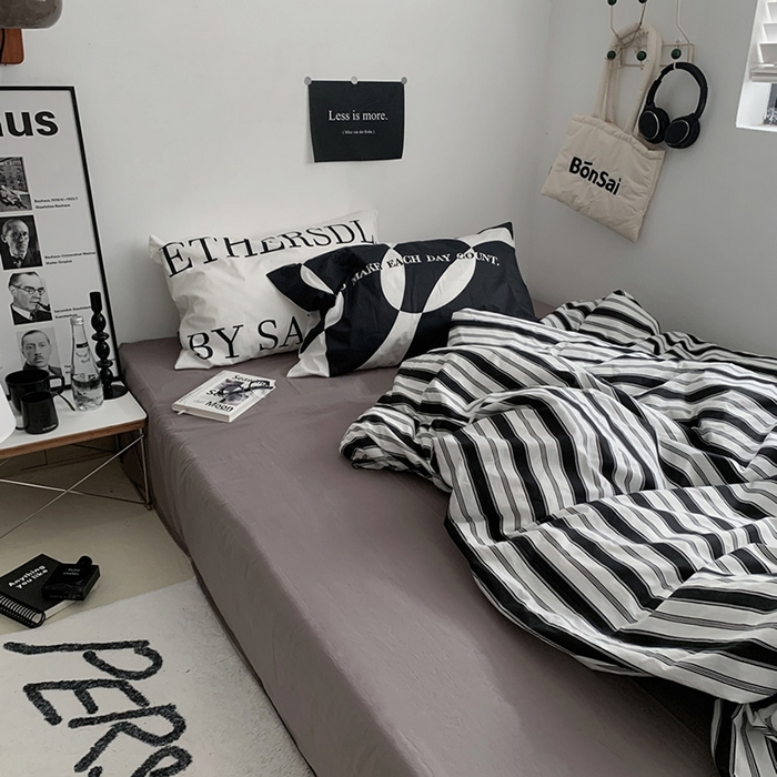 91家纺网 家纺一手货源 找家纺 柚可家居 2024秋季新款40支全棉斜纹四件套-小漫春 第五元素