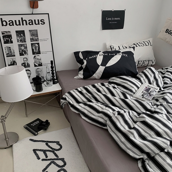 91家纺网 家纺一手货源 找家纺 柚可家居 2024秋季新款40支全棉斜纹四件套-小漫春 第五元素