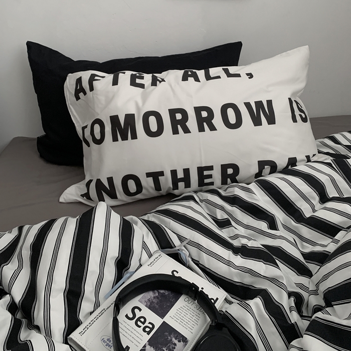 91家纺网 家纺一手货源 找家纺 柚可家居 2024秋季新款40支全棉斜纹四件套-小漫春 午夜巴黎