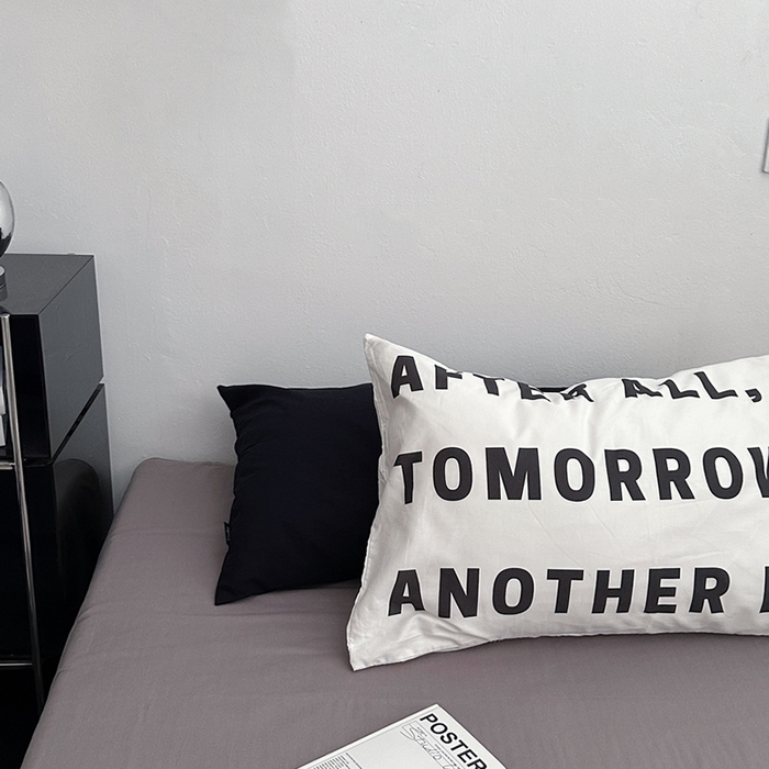 91家纺网 家纺一手货源 找家纺 柚可家居 2024秋季新款40支全棉斜纹四件套-小漫春 午夜巴黎（第二组）