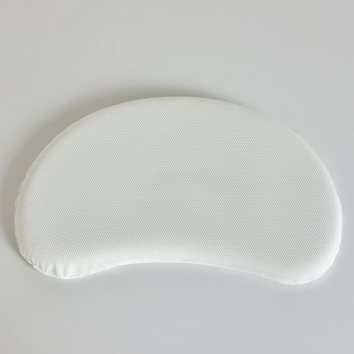 91家纺网 家纺一手货源 找家纺 （总）昕科 2025新款A类母婴级双感月牙硅胶儿童枕-婴儿凉感冰豆豆硅胶枕头儿童全棉双层纱枕芯