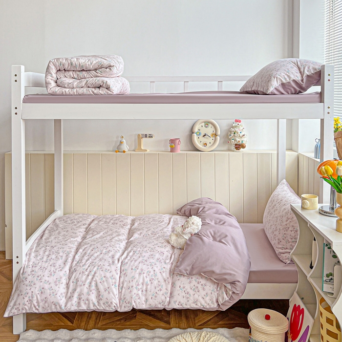 91家纺网 家纺一手货源 找家纺 朵朵家纺2025新款水洗云朵糯糯棉三四件套水洗棉简约风ins风小碎花学生宿舍床被套床单款床笠款三四件套——单被套 - 副本 花梦