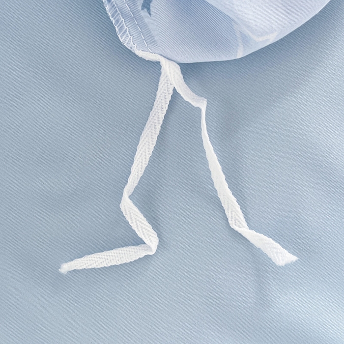 91家纺网 家纺一手货源 找家纺 朵朵家纺2025新款水洗云朵糯糯棉三四件套水洗棉简约风ins风小碎花学生宿舍床被套床单款床笠款三四件套——单被套 - 副本 星空兔